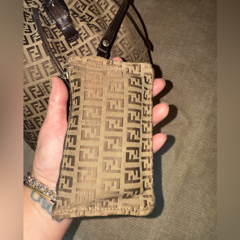 /traded/🔥 💯 FENDI Zucchino Flap Backpack - Picture 7 of 14
